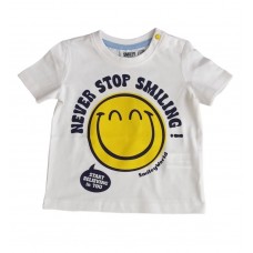 ORIGINAL MARINES DDPV0313NM 11-0601TCX  ΜΠΛΟΥΖΑ  T.Shirt  SMILEY  ΛΕΥΚΟ